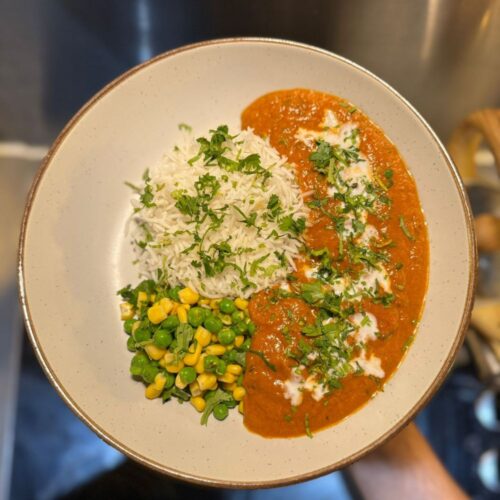 Butter Chicken with Rice