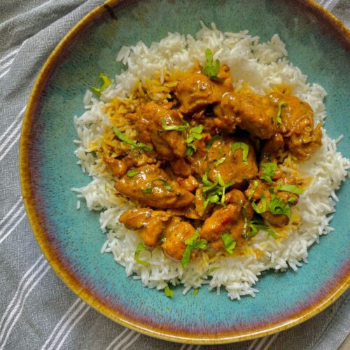 Malaysian Curry Chicken with Rice